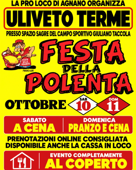 Festa della polenta, Uliveto Terme - Vicopisano