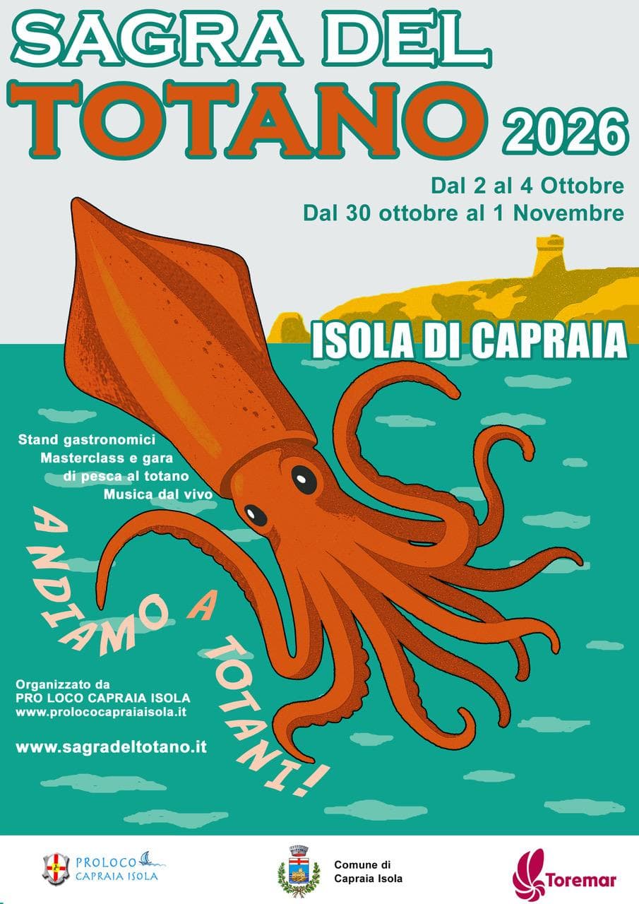 Locandina di Sagra del totano, Capraia Isola