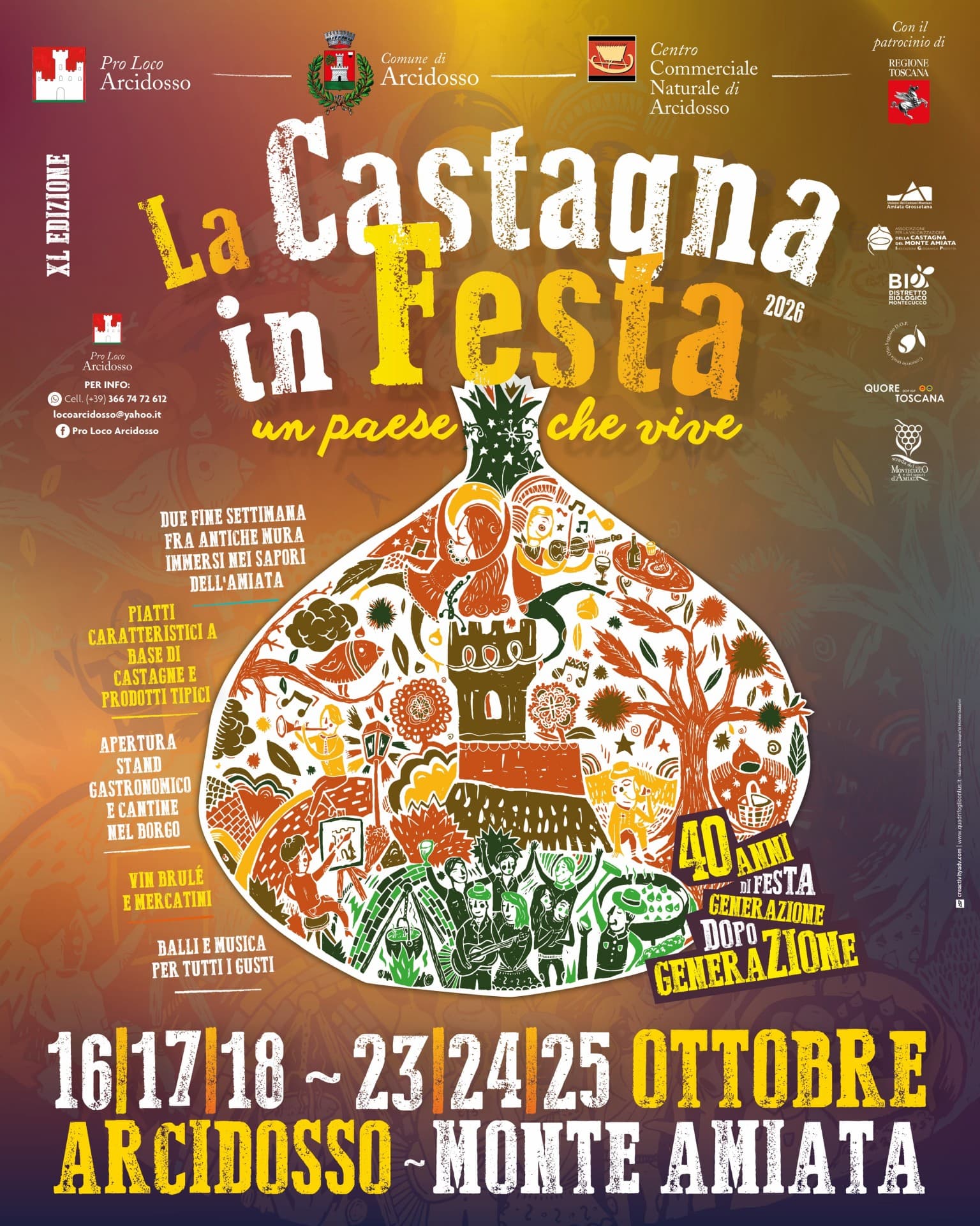 La Castagna in Festa, Arcidosso