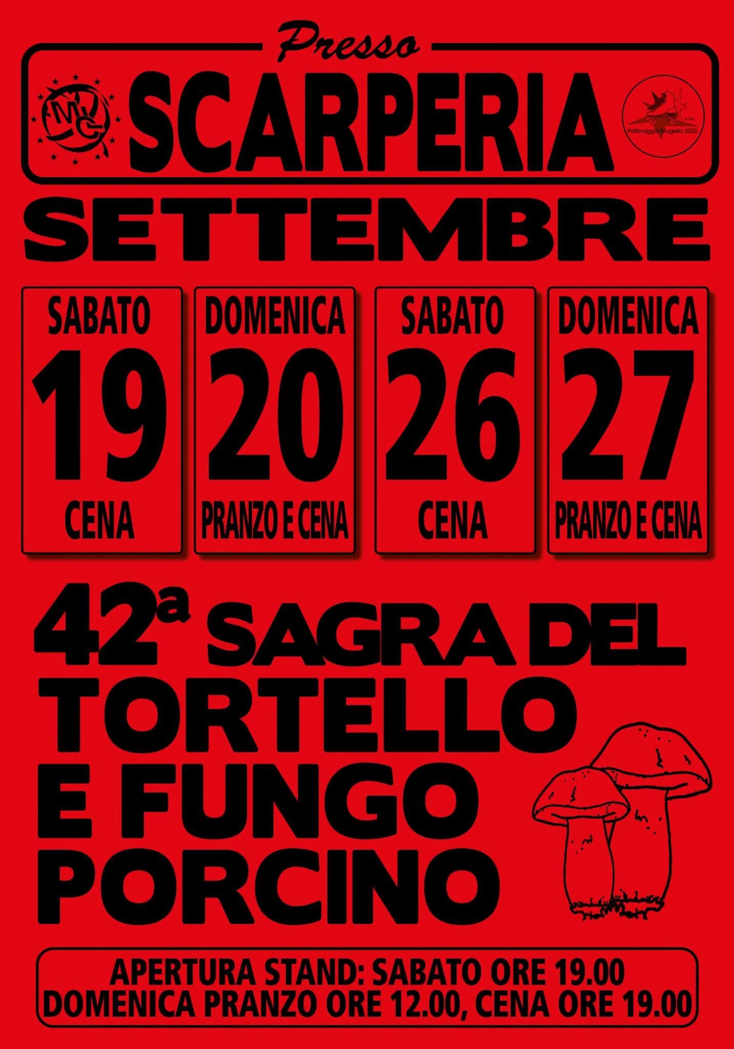 Sagra del tortello e fungo porcino, Scarperia