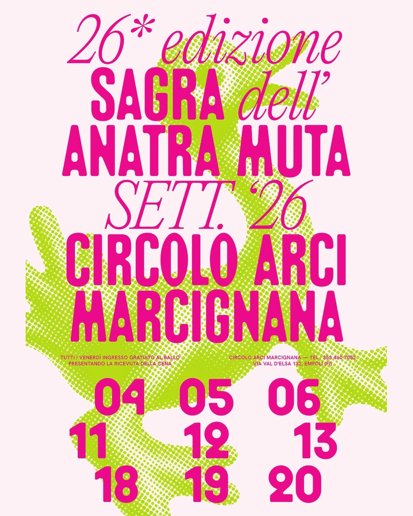 Sagra dell'anatra muta, Marcignana - Empoli