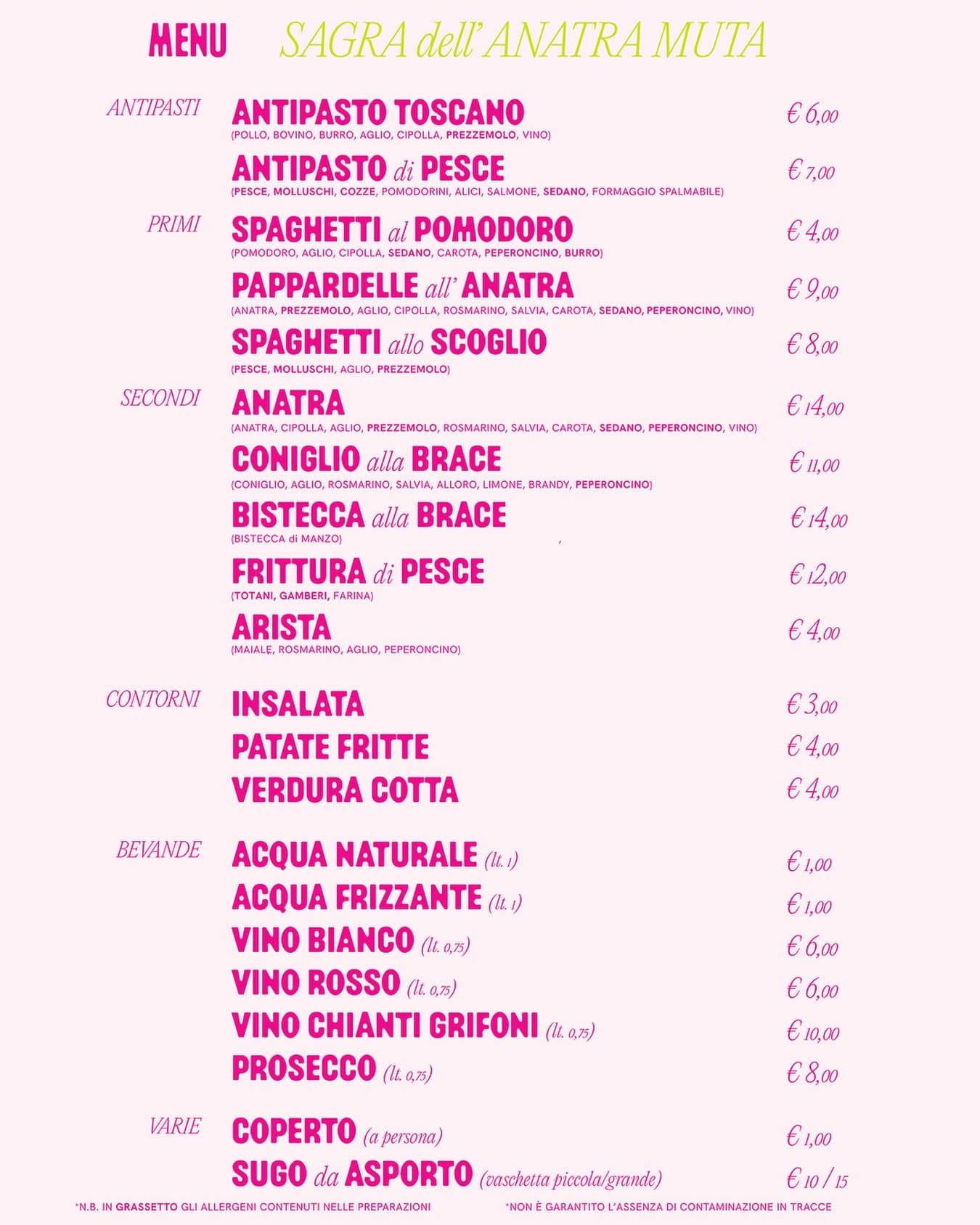 Locandina di Sagra dell'anatra muta, Marcignana - Empoli