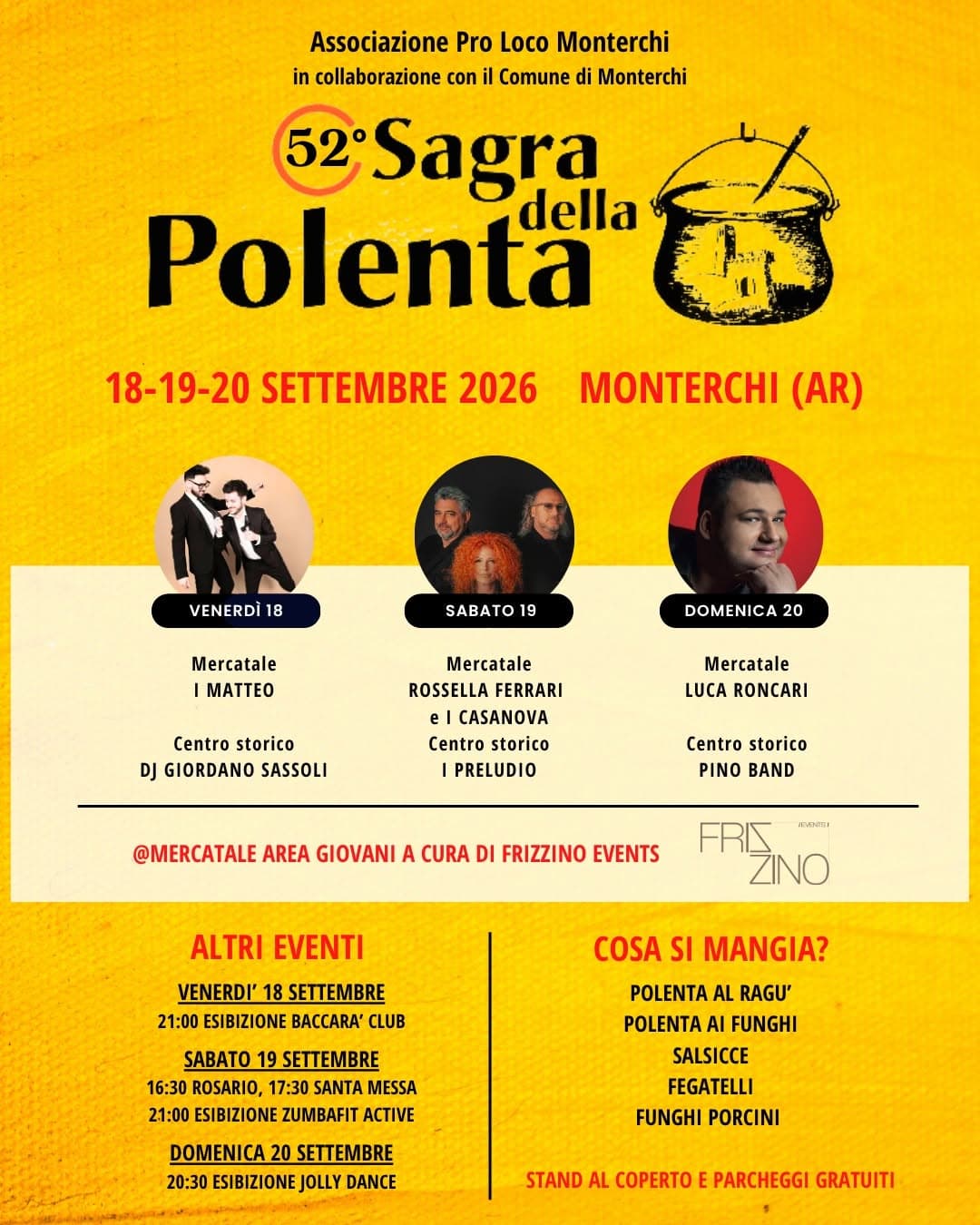 Locandina di Sagra della polenta, Monterchi