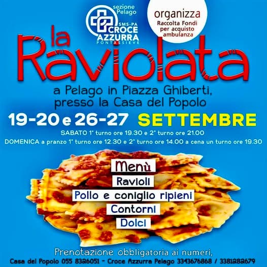 Locandina di Raviolata, Pelago